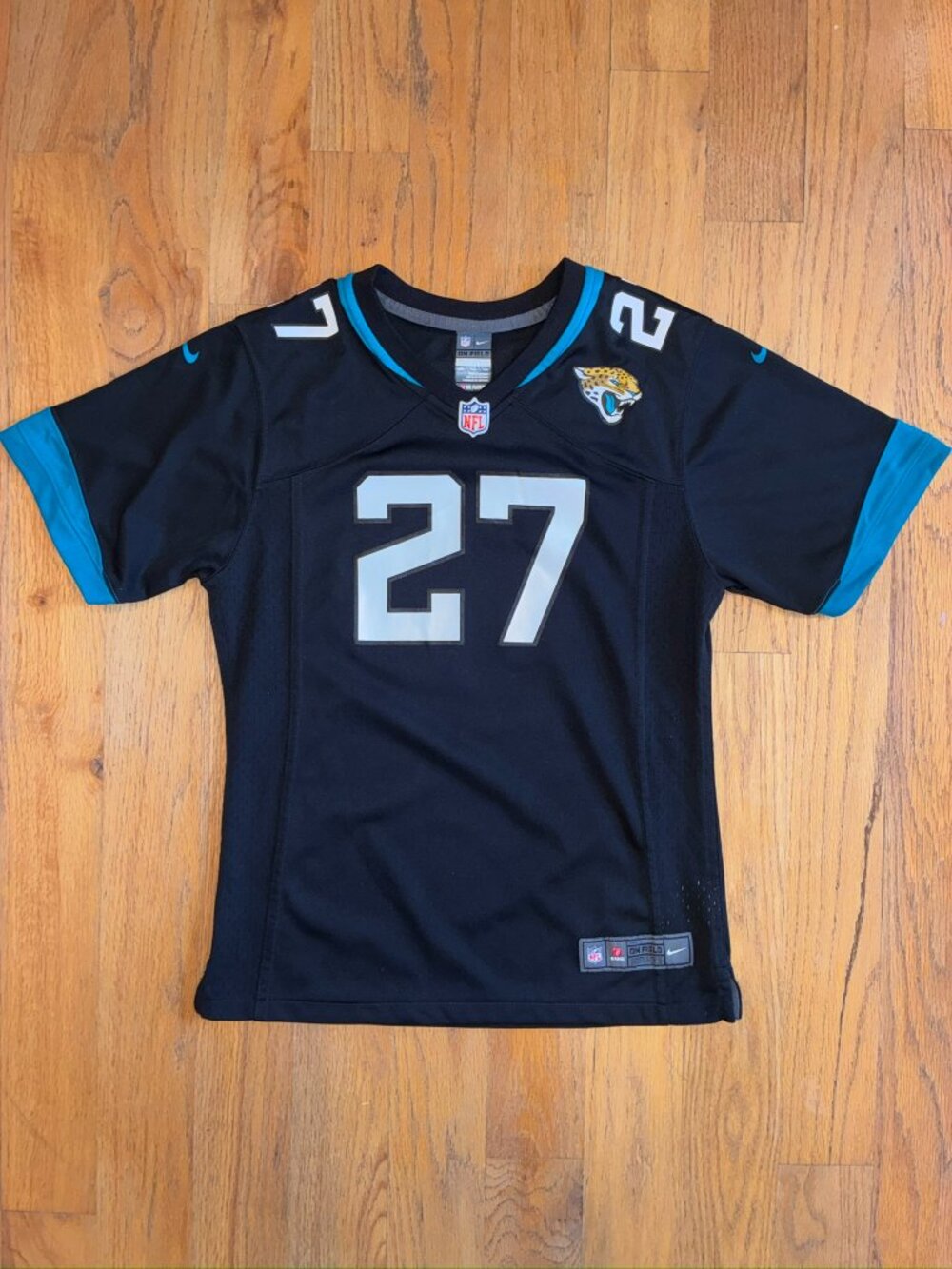 Nike Jacksonville Jaguars Leonard Fournette #27 Jersey Youth XL 16 Black